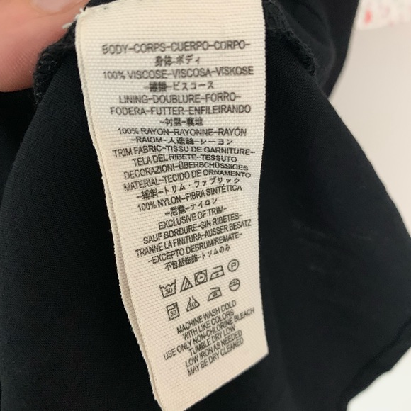 Free People Mockingbird Mini Dress Black - Picture 5 of 7